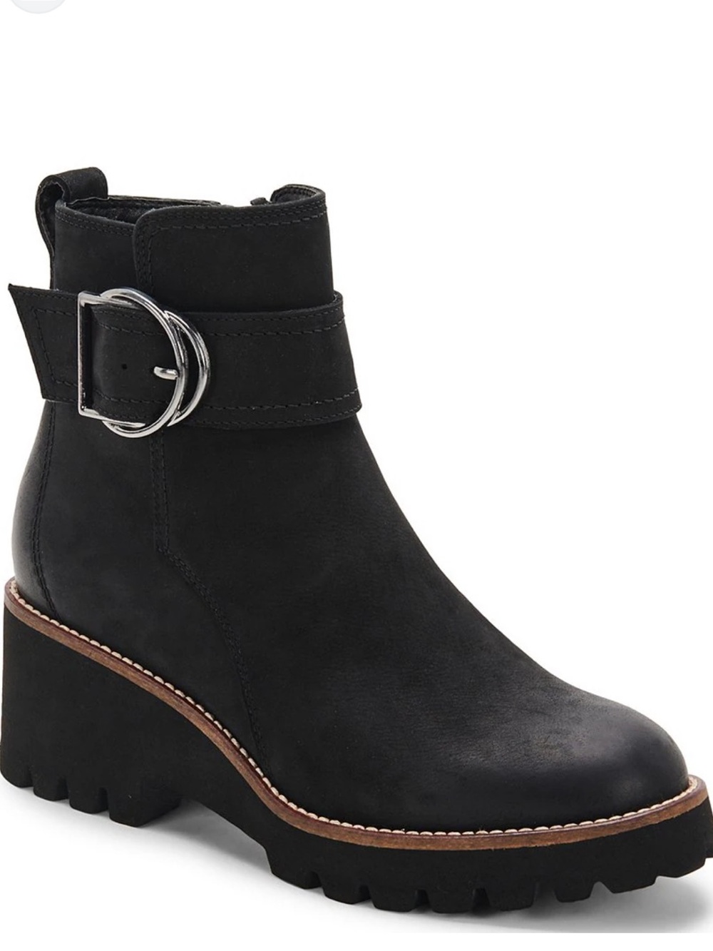 Blondo Dagger Ankle Boots, size 11, black suede, waterproof